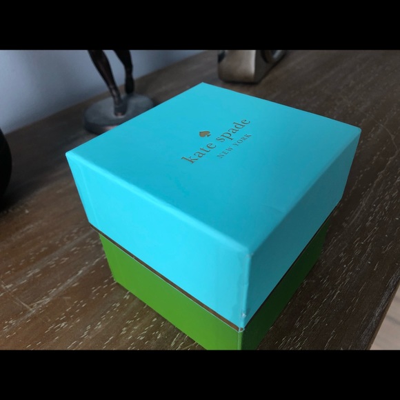 NEW Kate Spade Metro Cobalt Blue Leather Watch - Picture 2 of 6